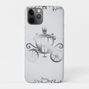 Elegante silberne Kutschengeschichte Buch Weiße Pr Case-Mate iPhone Hülle