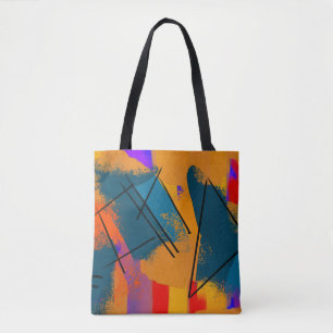 Elegante Silhouette Damen Grafik-Tasche