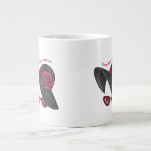 Elegante Silhouette Jumbo-Tasse