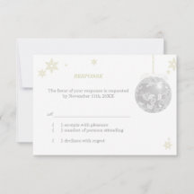 Elegante Silver Winter Wedding UAWG