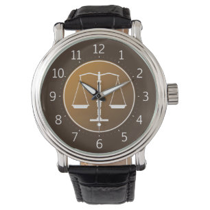 Elegante Skalen Handder uhr der Gerechtigkeits-