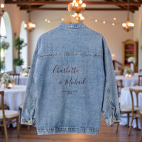 Elegante Skript Minimalistische Hochzeit