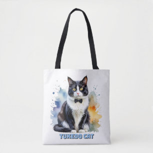 Elegante Smoking-Katze