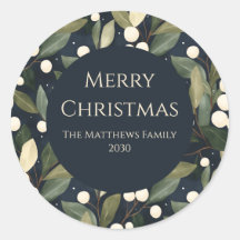 Elegante Snowberry Weihnachten