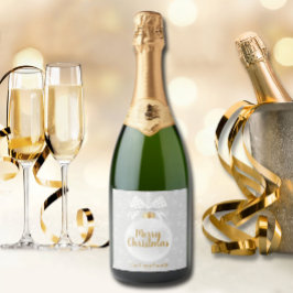 Elegante Snowflake Weißes Ornament Weihnachten