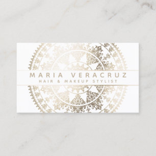 Elegante SolarMandala Businesscards - Visitenkarte
