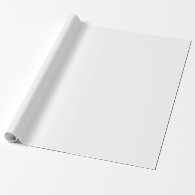 Elegante Solid Color Geschenkpapier (Ungerollt)