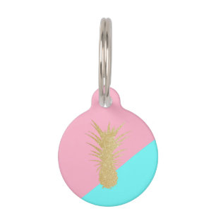 elegante SommergoldGlitterananas-Rosaminze Tiermarke