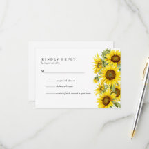 Elegante Sommerhochzeit mit Sonnenblumen