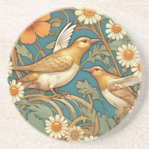 Elegante Songbird Decorative Keramik Tile Getränkeuntersetzer