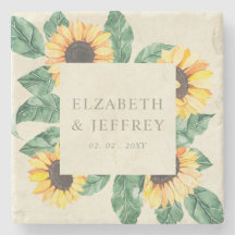 Elegante Sonnenblumen Garten Blumen Hochzeit