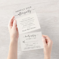 Elegante Speisekarte Wählen Sie eine Hochzeitsempf