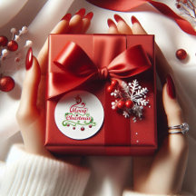 Elegante & Spielerei Swirly-Weihnachtsbaum-Typogra