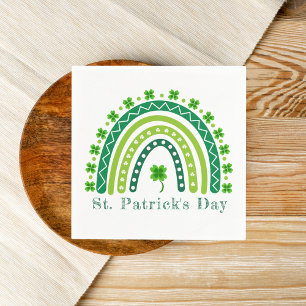 Elegante St. Patrick's Day-Party Serviette