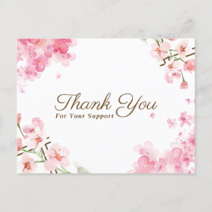 "Elegante Standard Postcard Dankcard" Postkarte