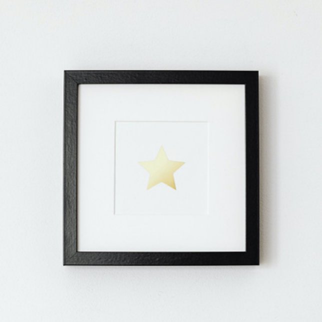 Elegante Star Real Gold Foliendrucke (Von Creator hochgeladen)