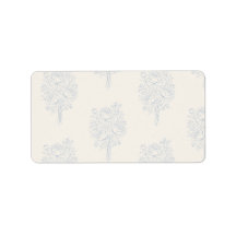 Elegante staubblaue botanische Gartenhochzeit