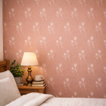 Elegante Staubrose Einfache Blume