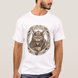 Elegante Steampunk-Katze - viktorianische Gentlema T-Shirt