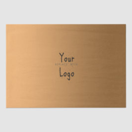 Elegante Steigung golden mit kundenspezifischem Seidenpapier