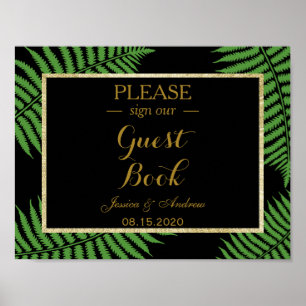 Elegante, stilvolle Braut-Bracken-Hochzeit Poster