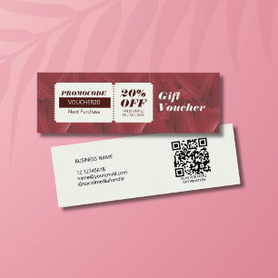 Elegante, stilvolle Red Abstrakt Pattern Discount 