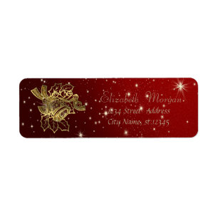 Elegante, stilvolle Weihnachtsglocke