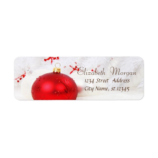 Elegante, stilvolle Weihnachtskugeln (Vorne)