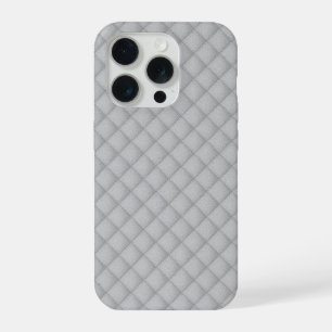 Elegante stilvolle weiße Textur iPhone 15 Pro Hülle