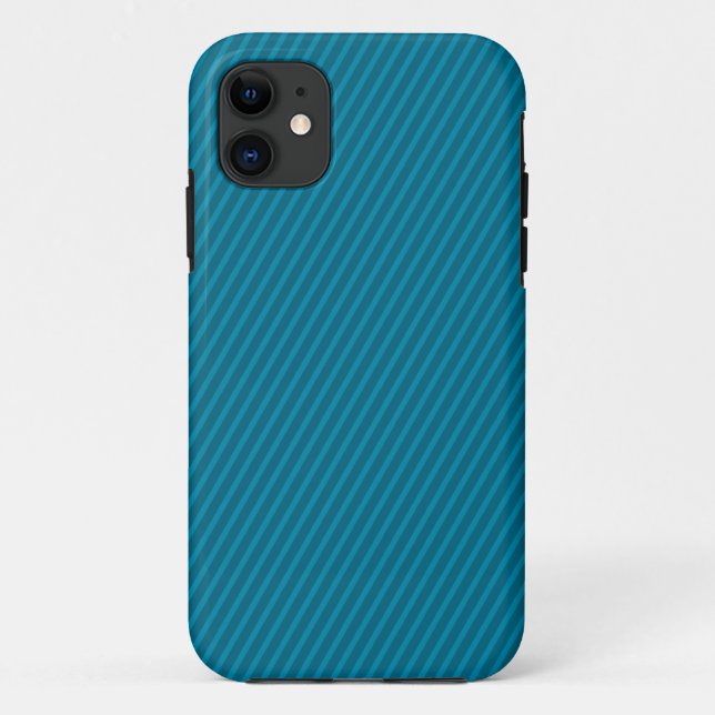 Elegante Streifen Case-Mate iPhone Hülle (Rückseite)
