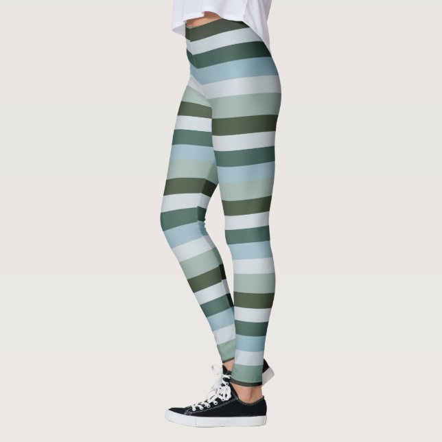 Elegante Streifen Leggings (Links)