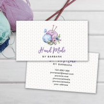 Elegante Stricknadeln aus Garn