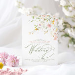 Elegante Summer Meadow Wildblumen Boho Wedding Einladung<br><div class="desc">Wenn es um Ihren Hochzeitstag geht, können Sie die Regeln brechen und eine einfache und elegante Einladung erschaffen, die Ihre Liebe zum Ausdruck bringt. Das Design ist perfekt für Paare, die die Natur Liebe haben, die Liebe zu reisen, zu wandern oder zu erkunden. Diese einladende Suite mit wunderschönen Kalligrafien und...</div>