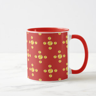 Elegante süße Punkte Tasse