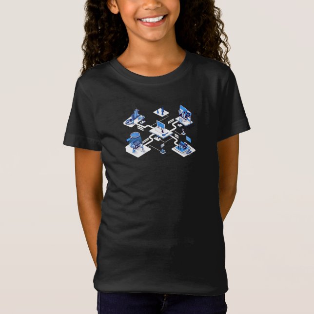elegante T - Shirt (Vorderseite)