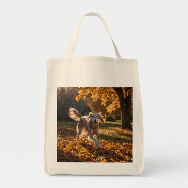 Elegante Tasche Saluki (Vorne)