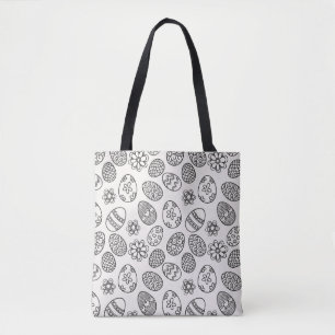 Elegante Taschen-Tasche des Osterei-Blumenmuster-