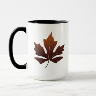 Elegante Tasse des Herbstlaubs Fall-Themed Tasse