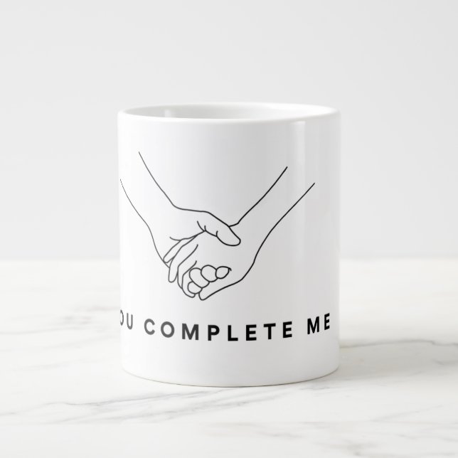 Elegante Tasse - Perfektes Geschenk für Paare (Vorderseite)