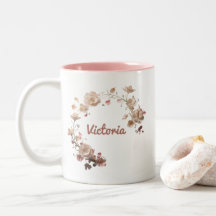 Elegante Tasse Personalisierter Name