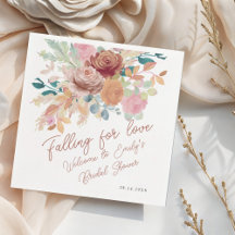 Elegante Terrakotta-Rosa-Herbst-Blumen-Braut-Party