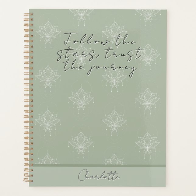 Elegante Terrasse Hübsche Blumen Lotus Planer (Vorderseite)