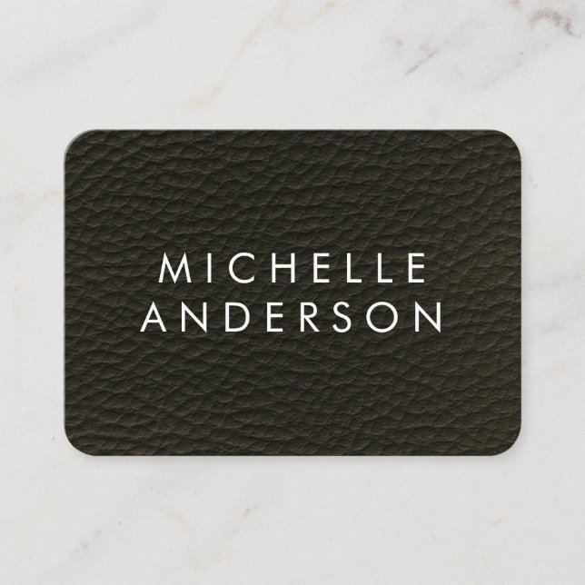 Elegante Textur (Terminierungskarte) Terminkarte (Vorderseite)