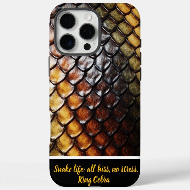 Elegante, texturierte Snakeskin in Regenbogenfarbe Case-Mate iPhone Hülle (Rückseite)