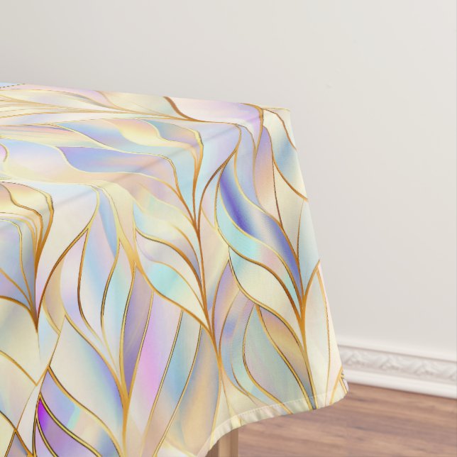 Elegante Tischdecke mit abstraktem Muster (Beispiel)