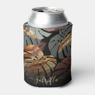 Elegante topische Blätter Dosenkühler