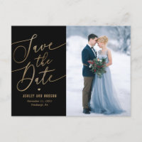 Elegante Touch EDITABLE FARBE Save the Date