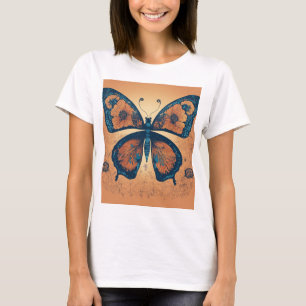 "Elegante Transformation: Minimalistischer Schmett T-Shirt