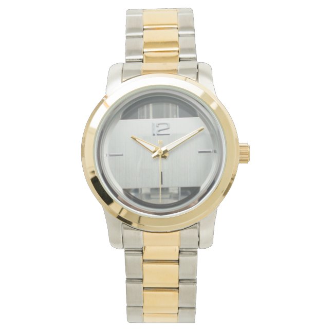 Elegante transparente Uhr (Vorderseite)