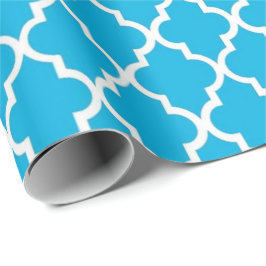 Elegante, trendige, elegante, coole Himmelsblauen Geschenkpapier
